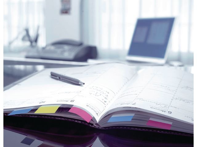 Index POST - IT 25,4x43,2mm röd 50/fp