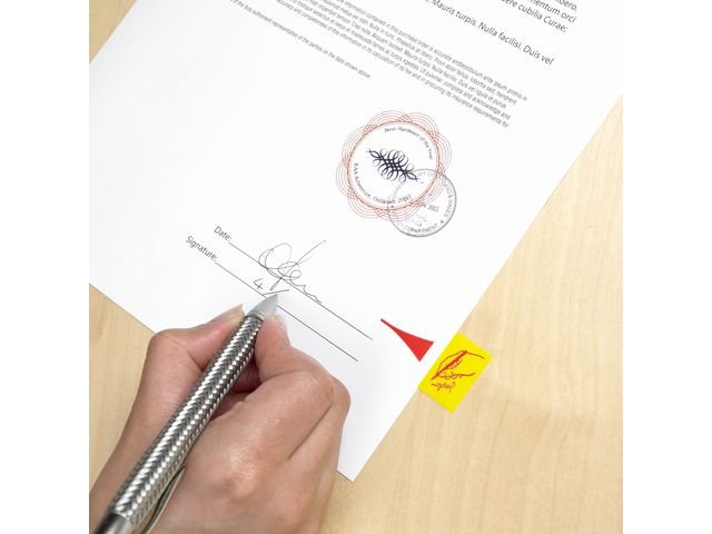 Index POST - IT 25,4x43,2mm Skriv här50/fp