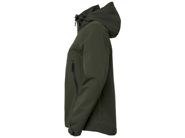 Jacka SW Disa dam mörk olivgrön 3XL