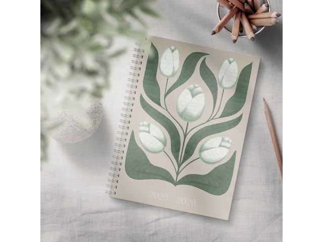 Kalender Study Story Blomma A5 25/26