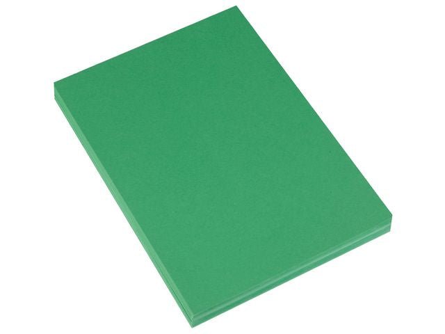 Kartong A2 180g smaragdgrön 10/fp