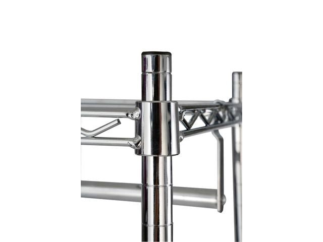 Klädställning ALBA för 36 galgar metall