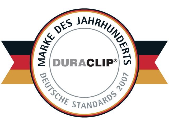 Klämmapp Duraclip 2209 A4 6mm svart