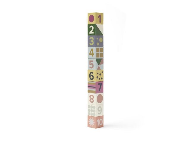 Klossar I trä KIDS CONCEPT 1 - 10