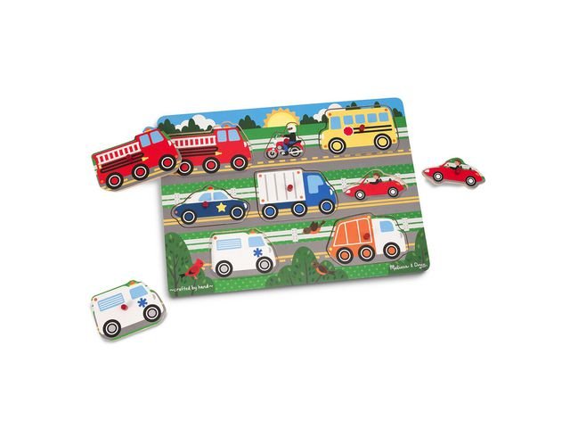 Knoppussel Fordon 8 bitar