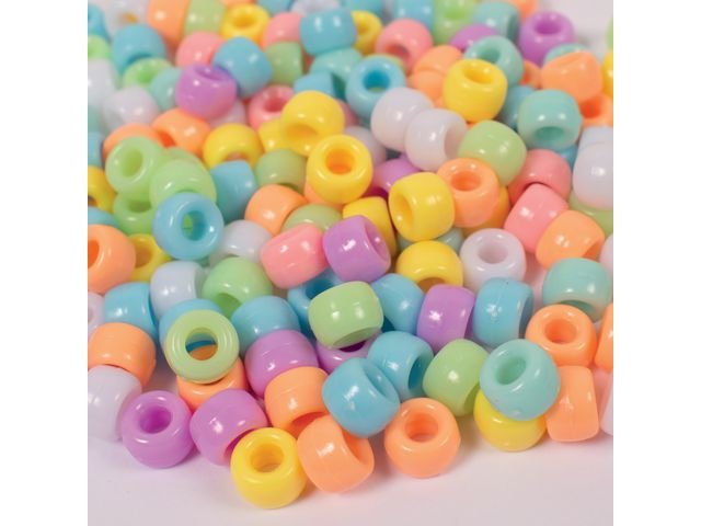 Kongopärlor pastell 1000/fp