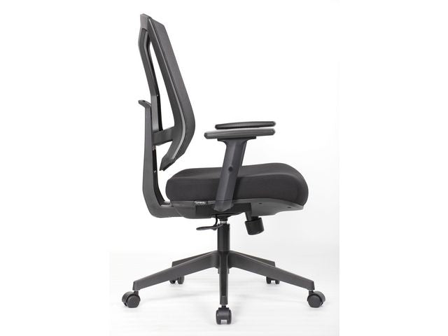 Konstorsstol LYRECO Orion mesh svart