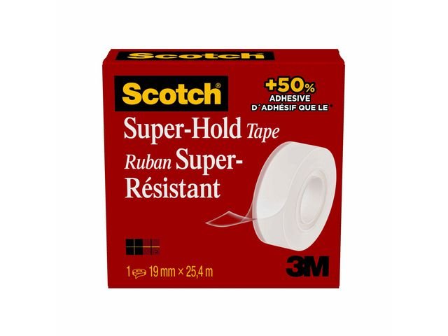 Kontorstejp SCOTCH Super - Hold 19mmx25,4m