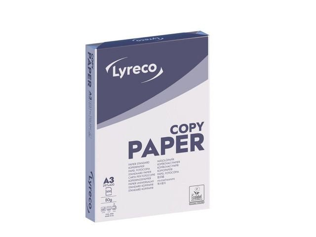 Kop.ppr LYRECO Budget A3 80G oh 500/fp