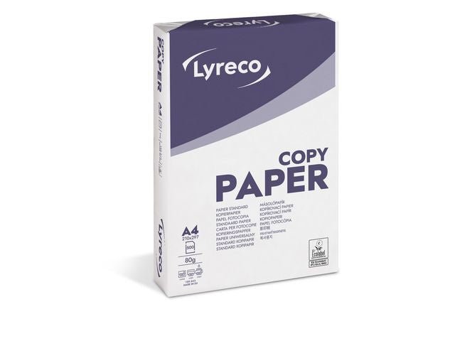 Kop.ppr LYRECO Budget A4 80g oh 500/fp
