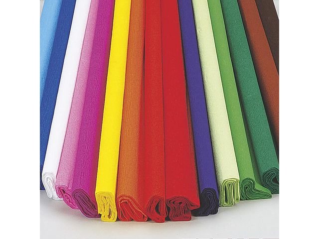 Kräppappersats 2,5x0,5m 15/fp