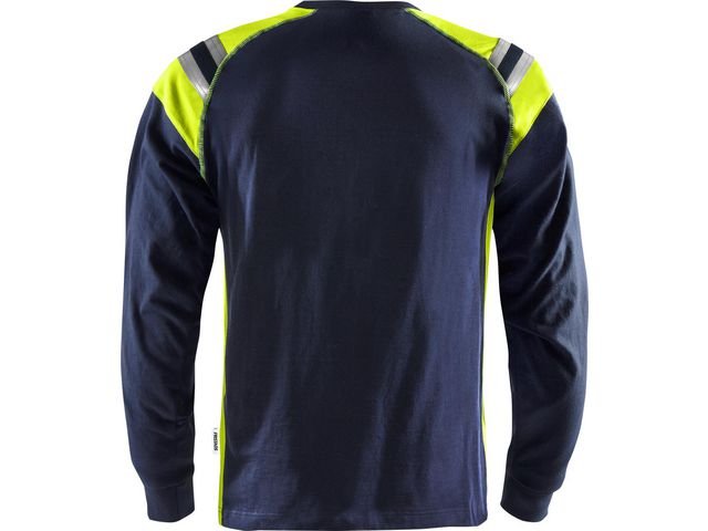 Långärmad T-shirt Flam 7072 Marin M