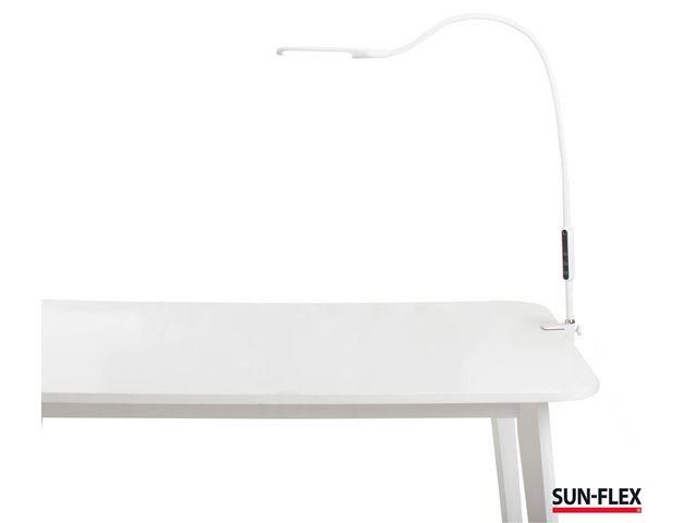 Lampa SUN - FLEX Desklite LED vit