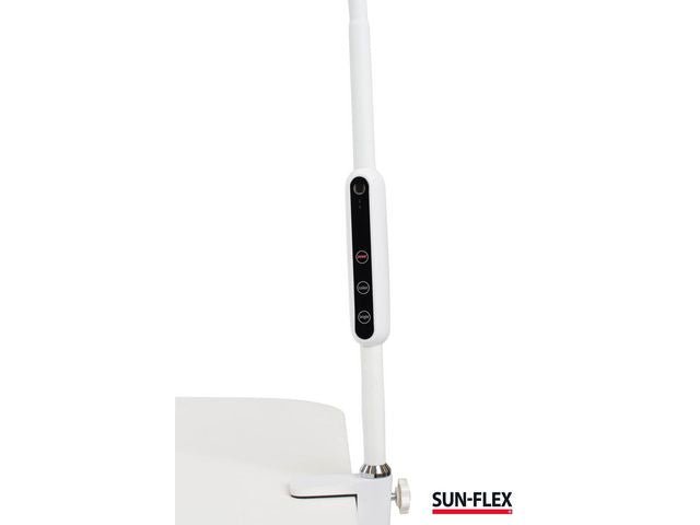 Lampa SUN - FLEX Desklite LED vit