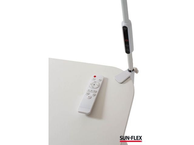 Lampa SUN - FLEX Desklite LED vit