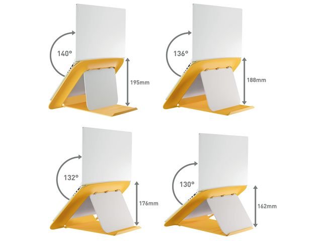 Laptopstativ LEITZ Ergo Cosy gul