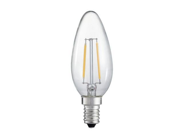 LED - lampa Kronljus E14 230V Klar 40W