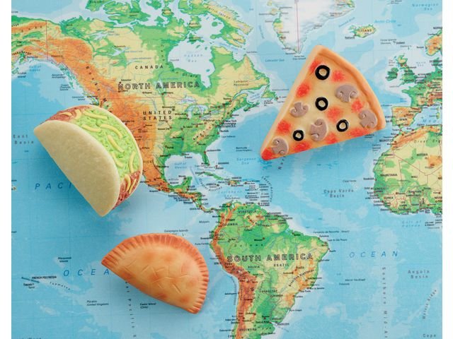 Lekmat Världens olika smaker av sten8/fp