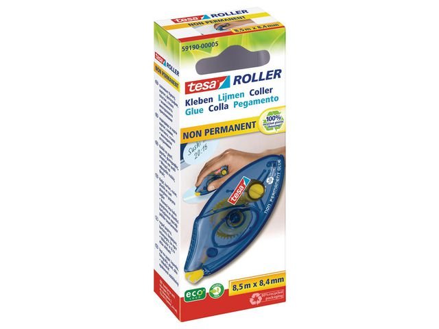 Limroller TESA non - perm engångsdispenser