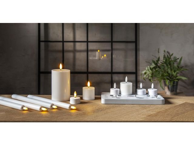 Ljus STAR T Flamme LED m/laddare mix