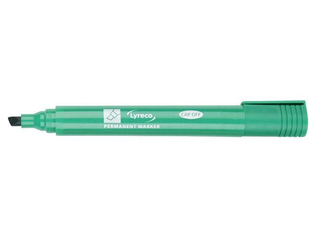 Märkpenna LYRECO 1 - 5mm sned grön