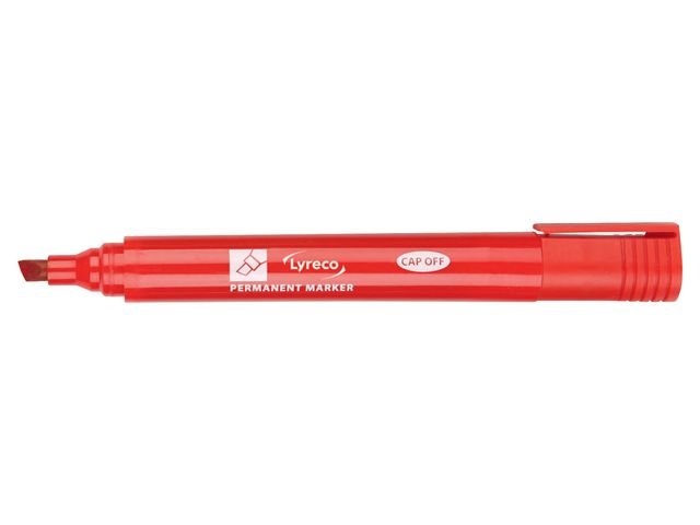 Märkpenna LYRECO 1 - 5mm sned röd