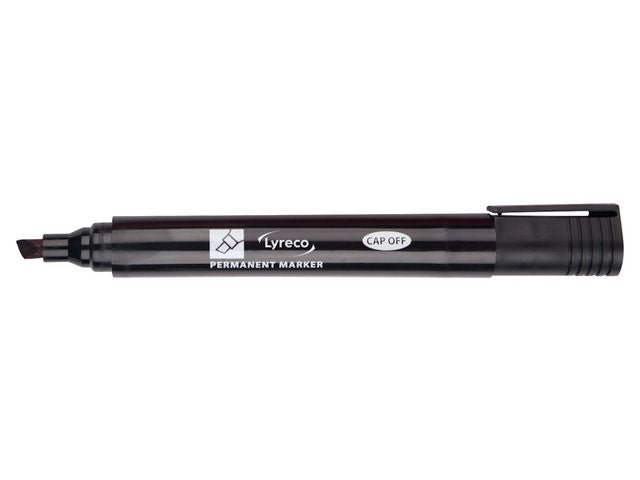 Märkpenna LYRECO 1 - 5mm sned svart