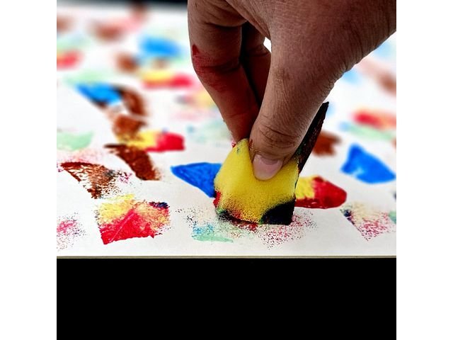 Målarkartong naturvit 560gr A4 40ark