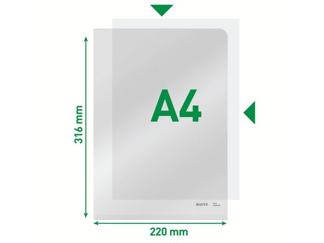 Mapp LEITZ Premium 0,15 A4 100/fp