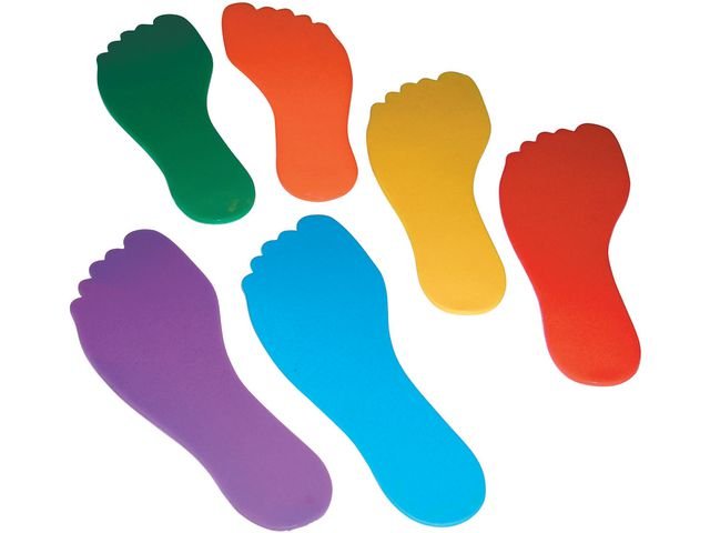 Markeringsplattor fötter SPORADAS 6/fp