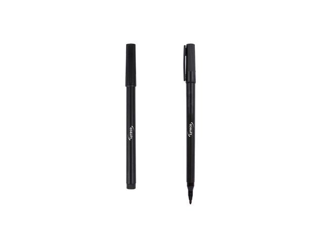 Märkpenna LYRECO rund 1 - 2mm svart