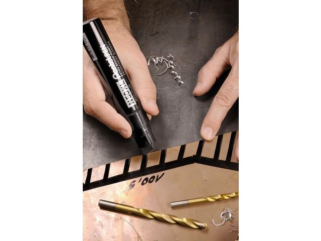 Märkpenna PENTEL perm. 15mm sned grön