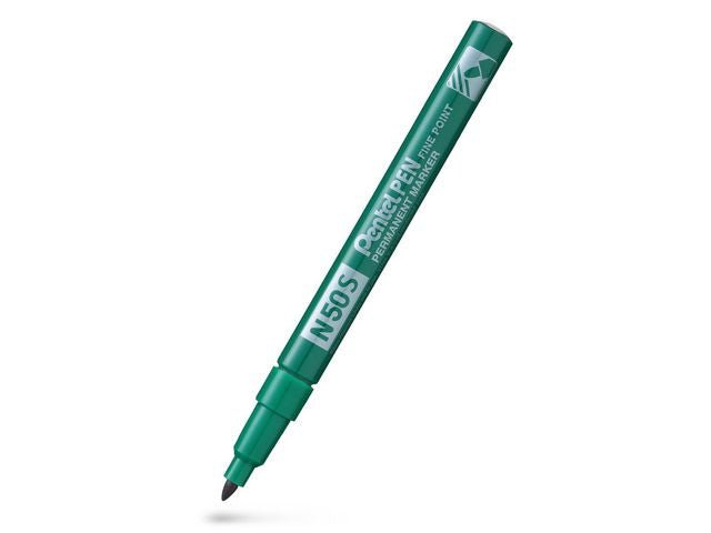 Märkpenna PENTEL perm. 3,2mm rund grön