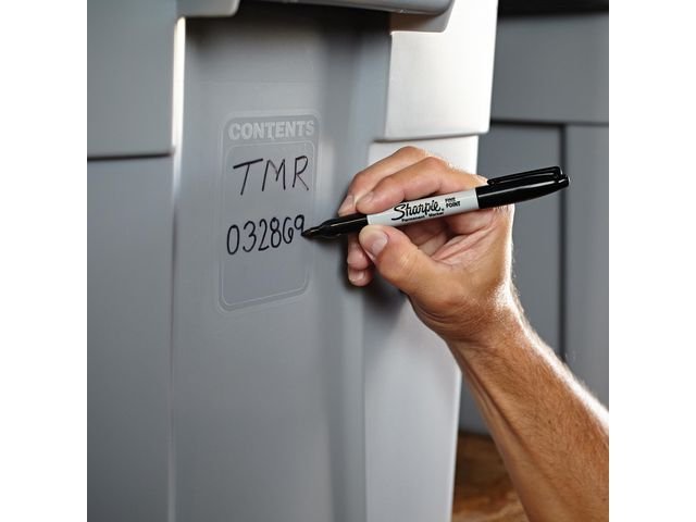 Märkpenna SHARPIE F svart v.pack 20+4/fp