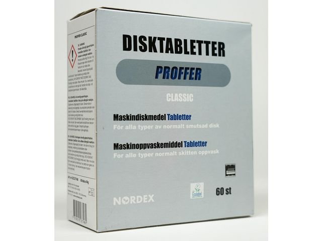 Maskindisk PROFFER Classic tabs 60/fp