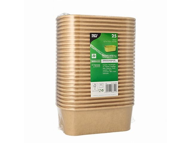 Matlåda PAPSTAR 750ml 25/fp