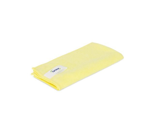 Microfiberduk LYRECO P 40x40cm gul 5/fp