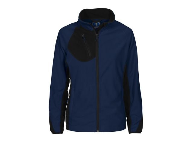 Mikrofleecejacka dam Projob 2326 navy XL