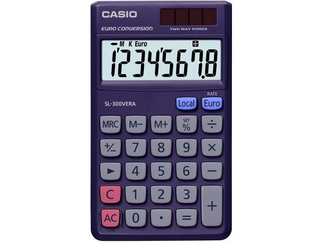 Miniräknare CASIO SL - 300VERA