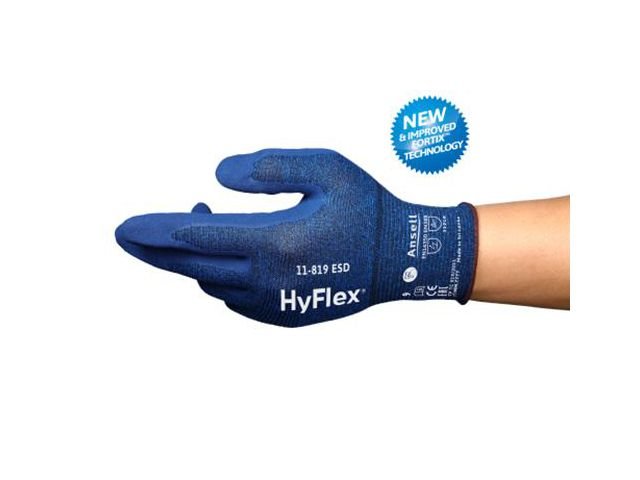 Montagehandske HYFLEX 11 - 819 ESD 8