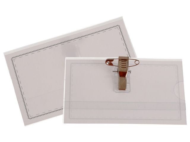 Namnskylt ACTUAL 90x57mm 50 - pack