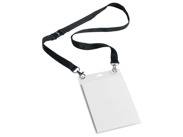 Namnskylt DURABLE A6 halsb. 10/fp