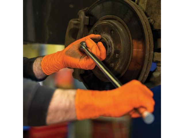 Nitrilhandske 940 orange S 100/fp