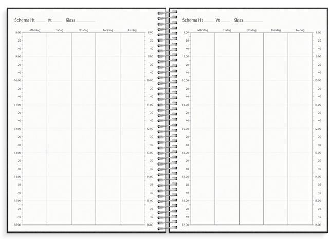 Noteringskalendern för lärare A5 25/26