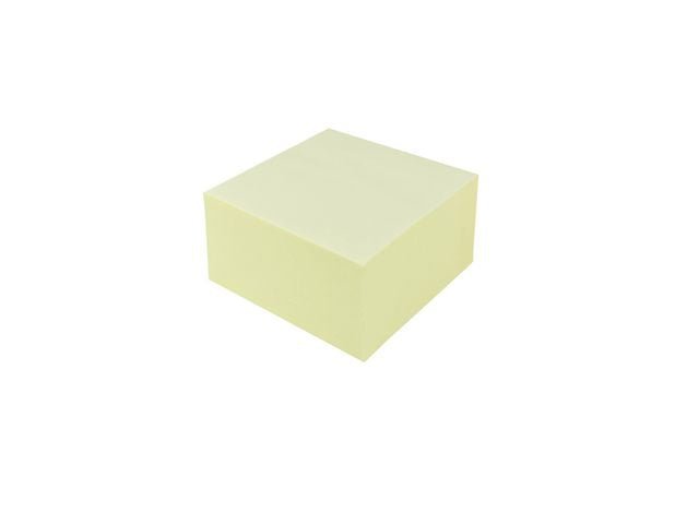 Notes LYRECO kub std 75x75mm gul