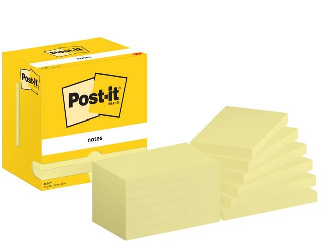 Notes POST - IT 76x127mm gul