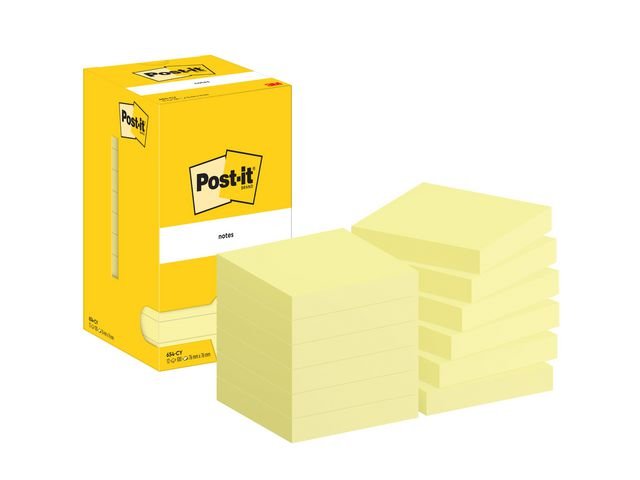 Notes POST - IT 76x76mm gul