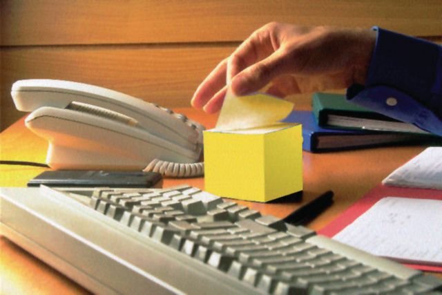 Notes POST - IT kub 2028 76x76 mm gul