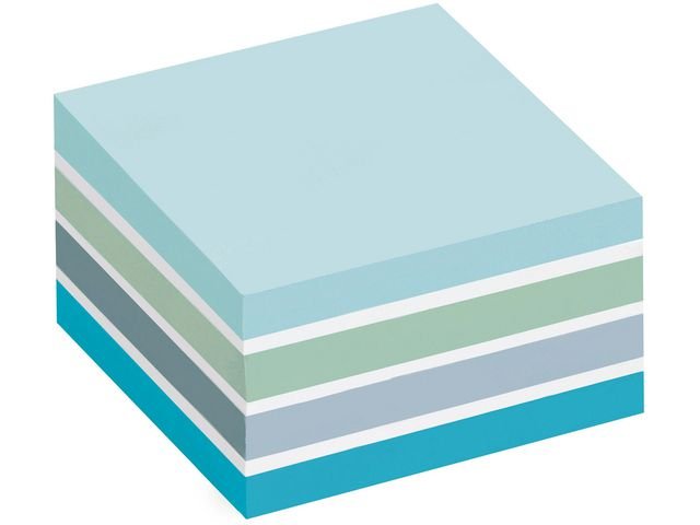 Notes POST - IT kub 76x76mm blå/vit