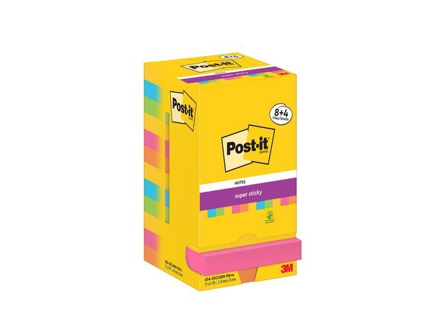 Notes POST - IT SS 76x76mm Carnival 12/fp